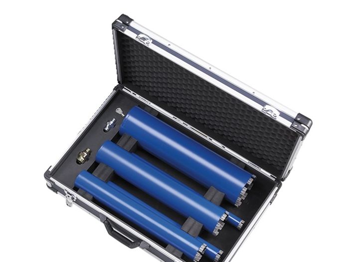 Carat Koffer met 5 boren 31, 41, 61, 81, 111mm