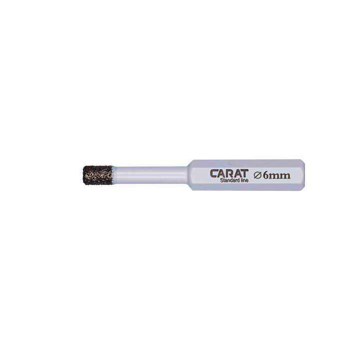 Carat Standard tegelboor 6mm zeskant Carat Standard tegelboor 6mm zeskant
