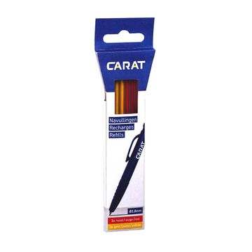 Carat Navullingen bouwpotlood (3x rood / 3x