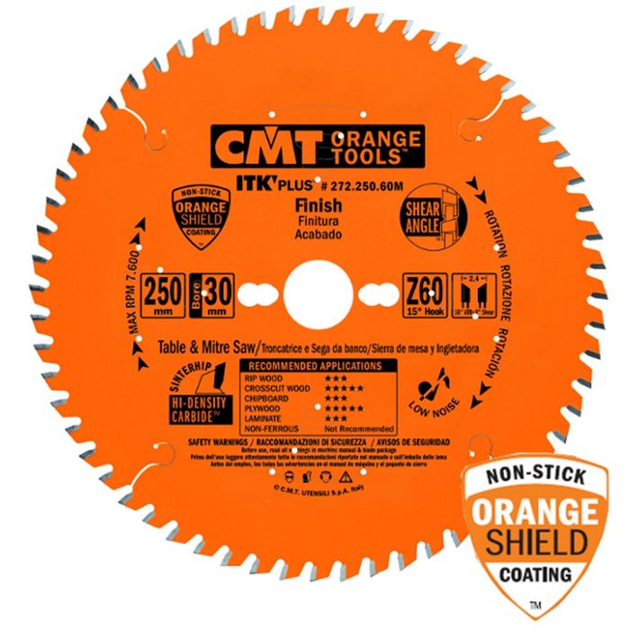 CMT Hm zaagblad met Spaanbegrenzer D=165 CMT Hm zaagblad met Spaanbegrenzer D=165