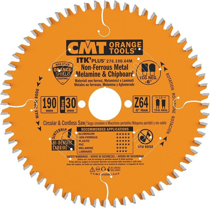 CMT afkort zaagblad276.190.64M