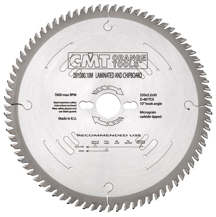 CMT Laminaat- En Spaanplaatzaag D=160 CMT Laminaat- En Spaanplaatzaag D=160