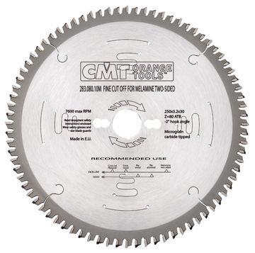 CMT Hm  zaagblad D300*3,2 Dia 30 Z96 40+