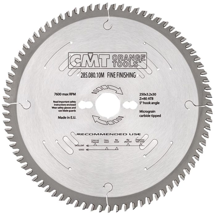 CMT Hm zaagblad Pos.L+R Tand D=315 72T CMT Hm zaagblad Pos.L+R Tand D=315 72T