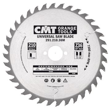 CMT Hm  zaagblad 235*2,8 Dia 30 Z36 Atb
