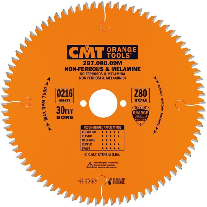 CMT HW zaagblad voor non-ferro en CMT HW zaagblad voor non-ferro en