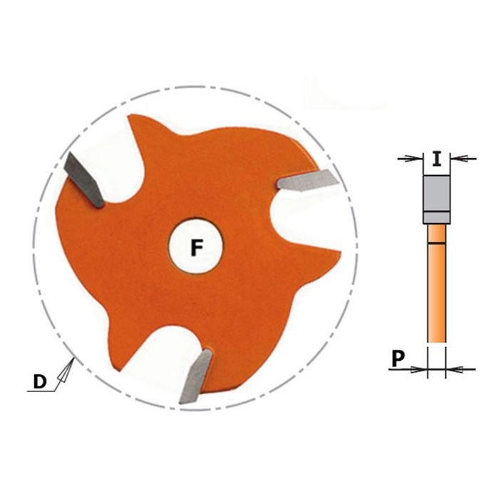 CMT Groef 2,0Mm D=47,6