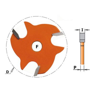 CMT Groef 4,0Mm D=47,6