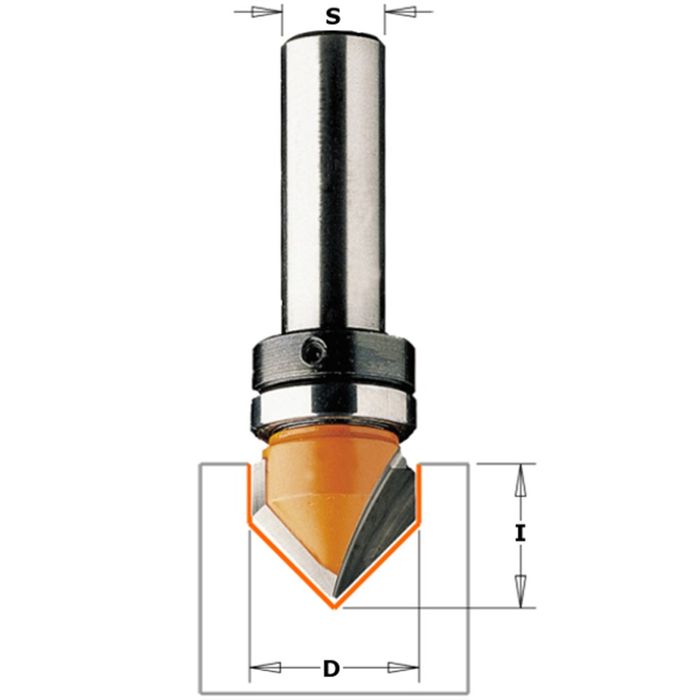 CMT Bovenfrees D=16 L=12,7 R=90