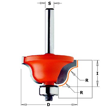 CMT Bovenfrees R=6,4 D=38,1 L=17
