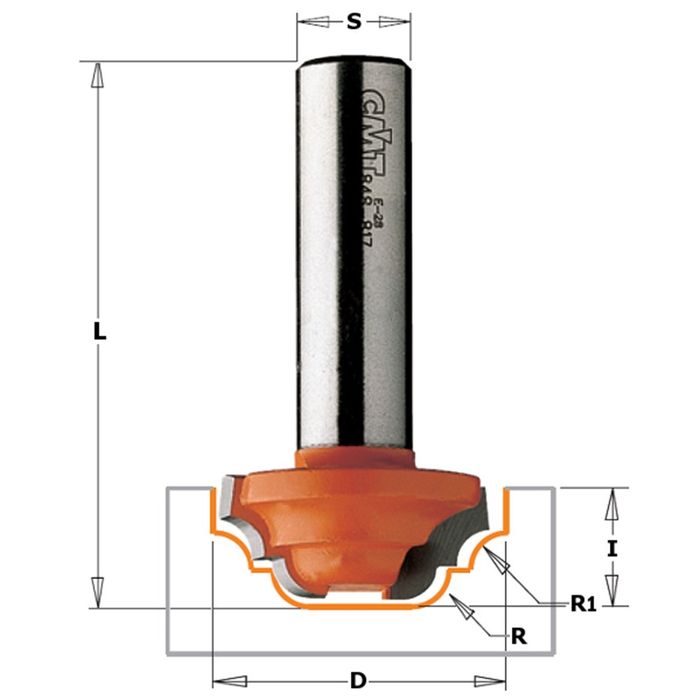 CMT Profielfrees R=4 D=31,7 I=13 $ 8 CMT Profielfrees R=4 D=31,7 I=13 $ 8