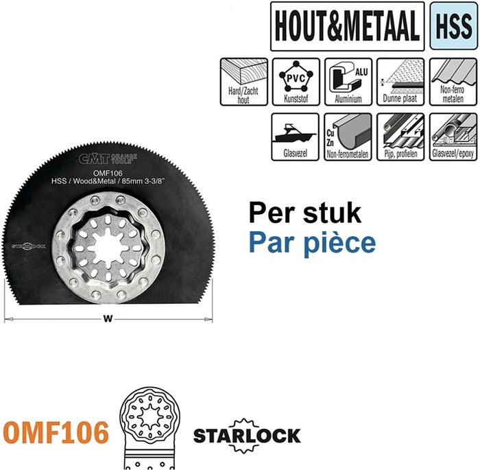 85mm rond zaagblad