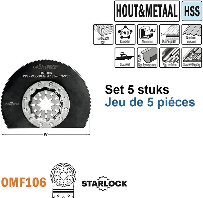 85mm rond zaagblad