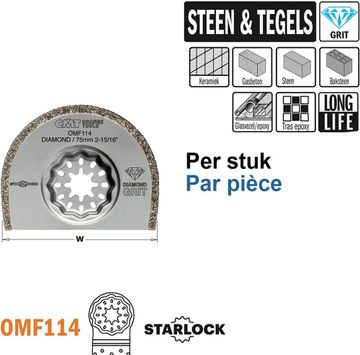 75mm rond gecoat diamantschijf