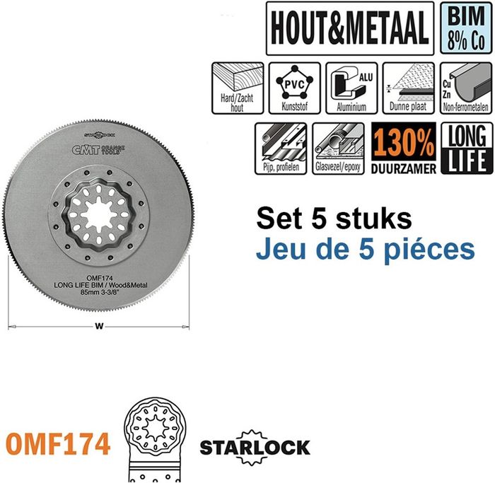 85mm rond zaagblad
