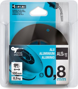 Contimac Lasdraad Alu (Aisi 12) Dia. 0,8 - 0,5Kg (Blister)
