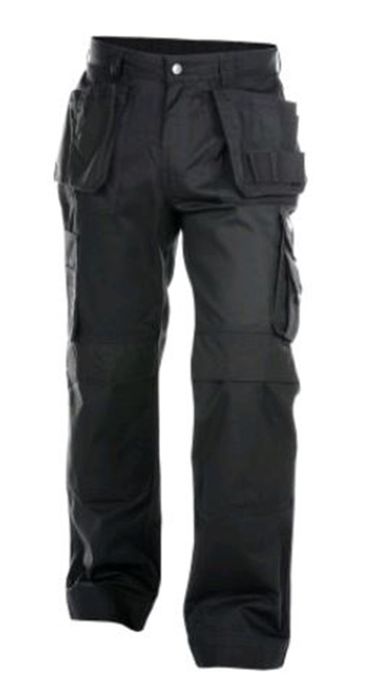 Dassy Werkbroek met extra zakken zwart Oxford zwart Dassy Werkbroek met extra zakken zwart Oxford zwart