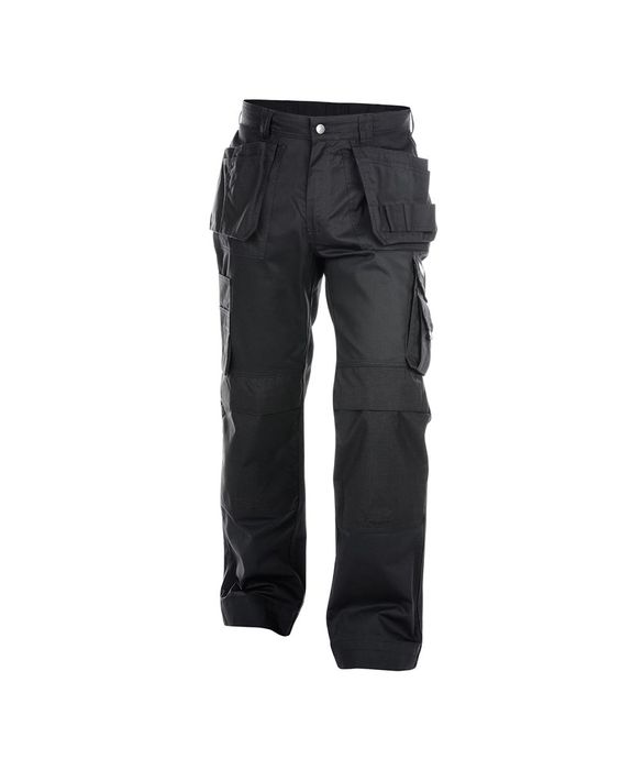 Dassy Oxford holsterzakkenbroek met kniezakken zwart zwart Dassy Oxford holsterzakkenbroek met kniezakken zwart zwart