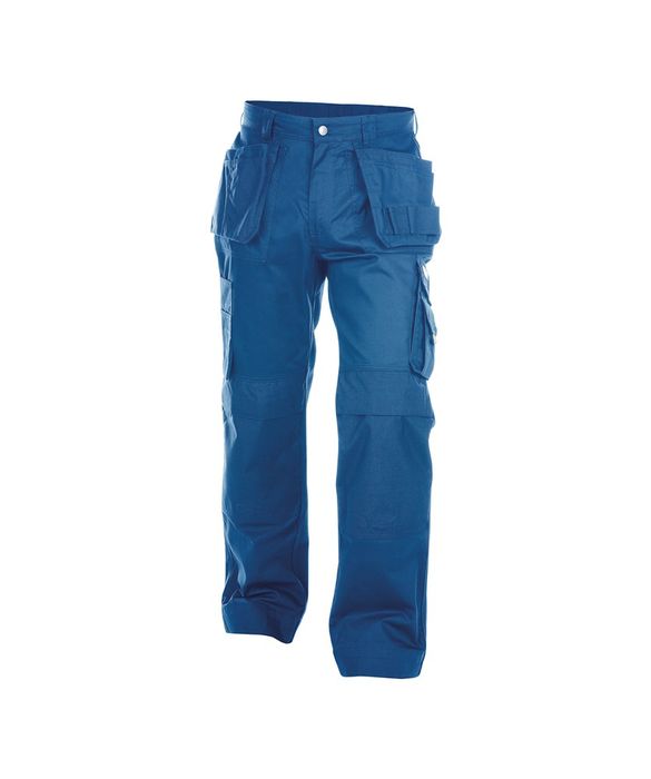 Dassy Oxford holsterzakkenbroek met kniezakken korenblauw korenblauw Dassy Oxford holsterzakkenbroek met kniezakken korenblauw korenblauw