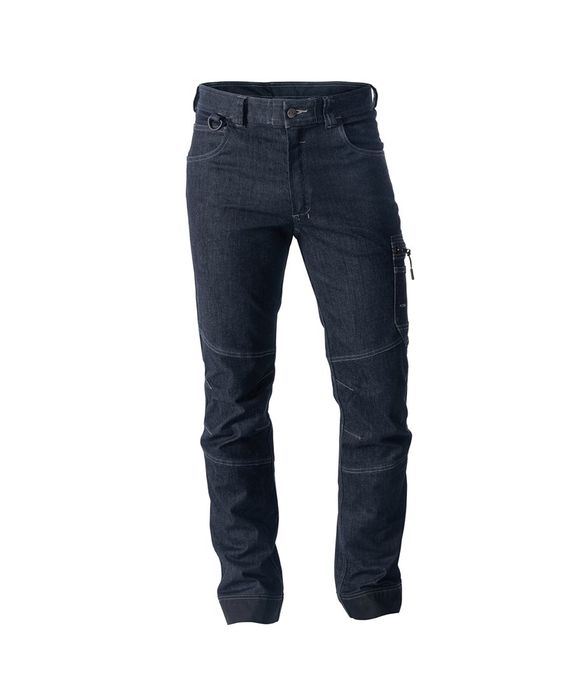 Dassy Osaka stretch werkjeans jeansblauw jeansblauw