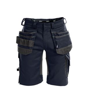 Dassy Trix holsterzakkenshort met stretch nachtblauw/antracietgrijs nachtblauw/antracietgrijs