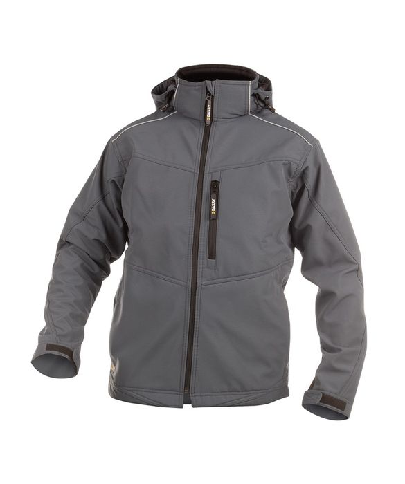 Dassy Tavira softshell jas cementgrijs cementgrijs