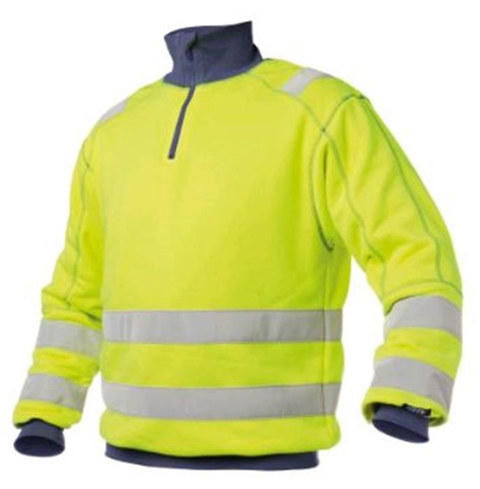 Dassy Sweater high vision geel/marine Denver geel / marineblauw Dassy Sweater high vision geel/marine Denver geel / marineblauw