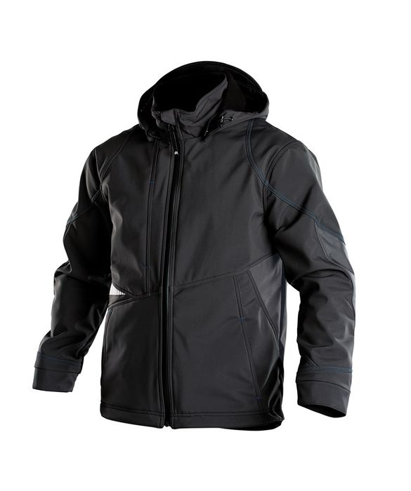 Dassy Gravity softshell jas zwart/antracietgrijs zwart/antracietgrijs Dassy Gravity softshell jas zwart/antracietgrijs zwart/antracietgrijs
