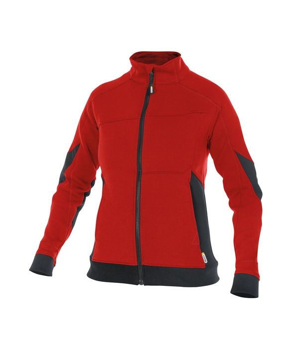 Dassy Velox sweater voor dames rood/zwart rood/zwart