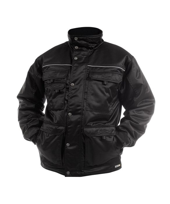 Dassy Chatel beaver winterjas zwart zwart