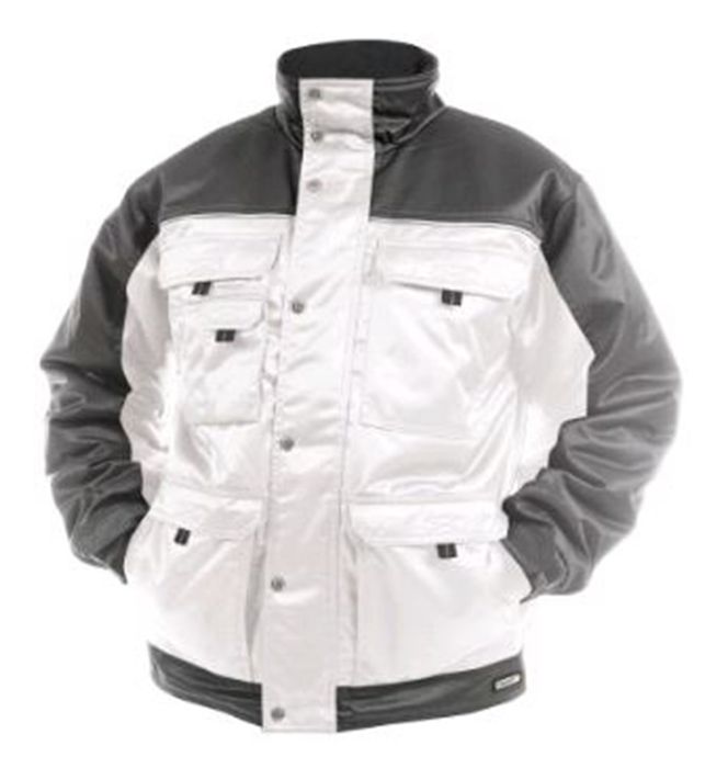Dassy Beaver winterjas contrast wit/grijs Tignes wit / grijs Dassy Beaver winterjas contrast wit/grijs Tignes wit / grijs