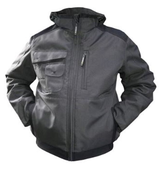 Dassy Austin canvas winterjas antracietgrijs/zwart grijs / zwart Dassy Austin canvas winterjas antracietgrijs/zwart grijs / zwart
