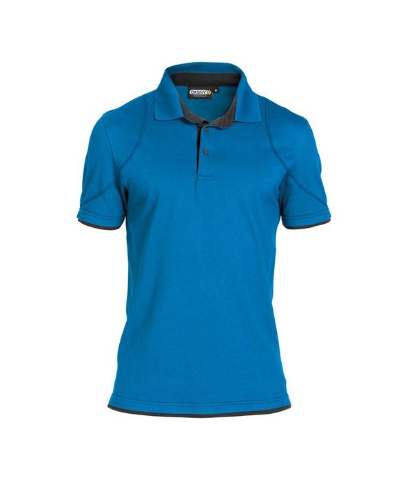 Dassy Orbital polo azuurblauw/antracietgrijs azuurblauw/antracietgrijs Dassy Orbital polo azuurblauw/antracietgrijs azuurblauw/antracietgrijs