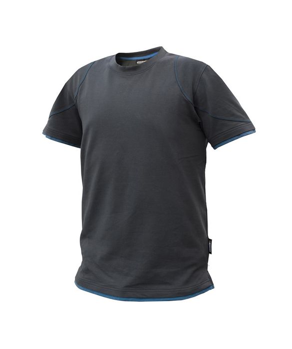 Dassy Kinetic t-shirt antracietgrijs/azuurblauw antracietgrijs/azuurblauw