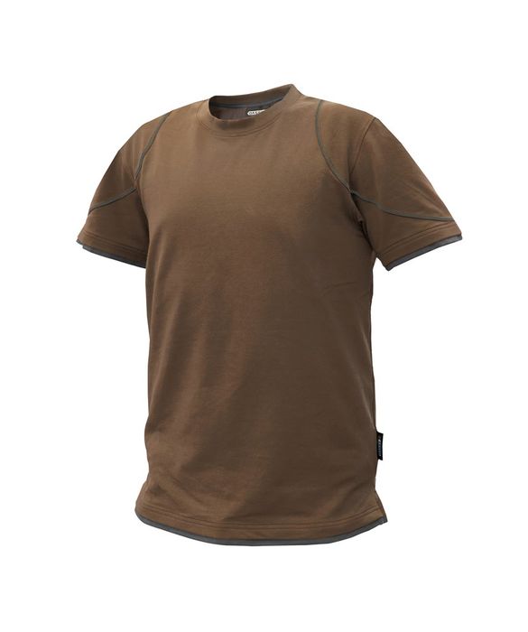 Dassy Kinetic t-shirt leembruin/antracietgrijs leembruin/antracietgrijs