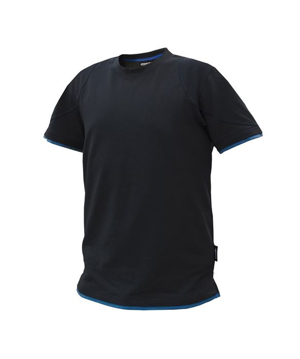 Dassy Kinetic t-shirt zwart/azuurblauw zwart/azuurblauw Dassy Kinetic t-shirt zwart/azuurblauw zwart/azuurblauw