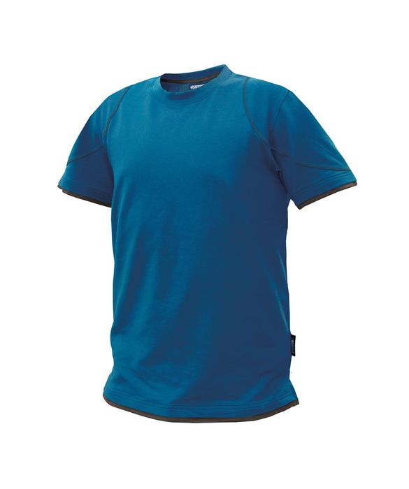 Dassy Kinetic t-shirt azuurblauw/antracietgrijs azuurblauw/antracietgrijs