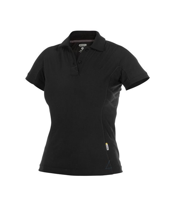 Dassy Traxion polo voor dames zwart zwart Dassy Traxion polo voor dames zwart zwart