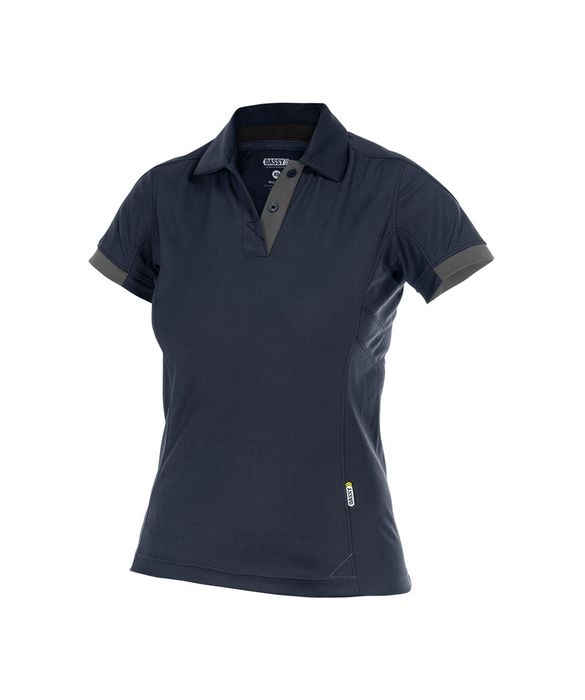 Dassy Traxion polo voor dames nachtblauw/antracietgrijs nachtblauw/antracietgrijs Dassy Traxion polo voor dames nachtblauw/antracietgrijs nachtblauw/antracietgrijs