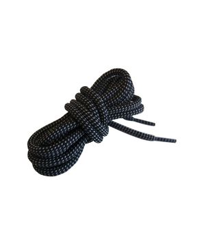 Dassy Ceres150CM ronde veter 150cm - x5 -zwart zwart