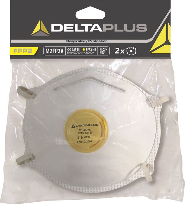 DELTAPLUS SET 2 MASKERS FFP2+V OP KRT DELTAPLUS SET 2 MASKERS FFP2+V OP KRT