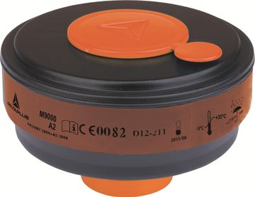 DELTAPLUS 4 FILTERS A2 M9000EZwart