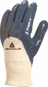 DELTAPLUS HANDSCHOEN NITRIL BLAUW