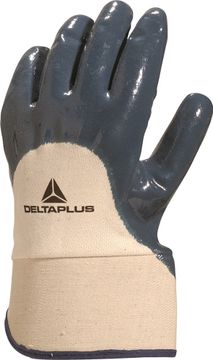 DELTAPLUS HANDSCHOEN NITRIL BLAUW