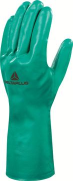 DELTAPLUS HANDSCHOEN NITRIL GROEN 33CM 8