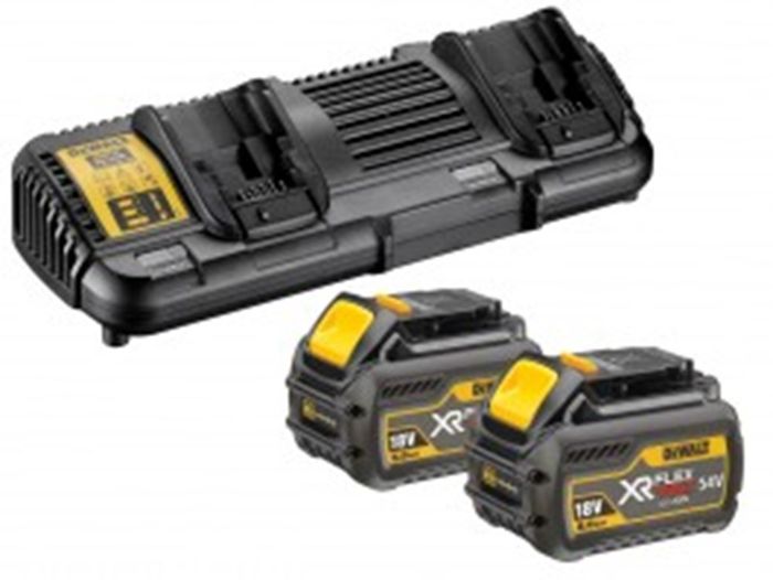 DeWALT 54V XR FLEXVOLT Accu starterspakket met DeWALT 54V XR FLEXVOLT Accu starterspakket met