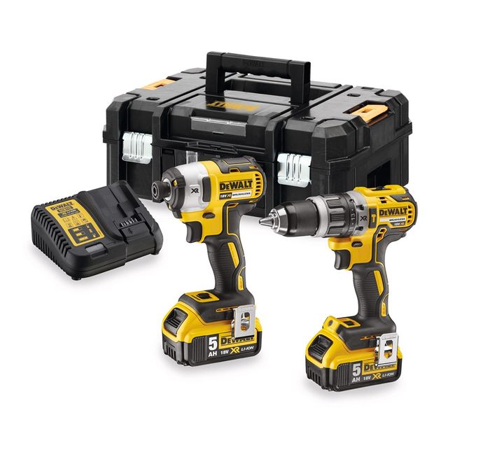 DeWALT 18V voordeelset schroef-klopbooren