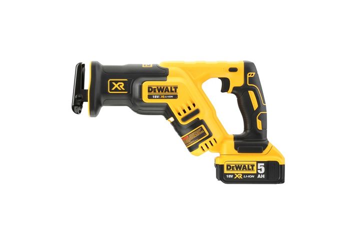 DeWALT 18V XR Brushless Reciprozaag met 2x