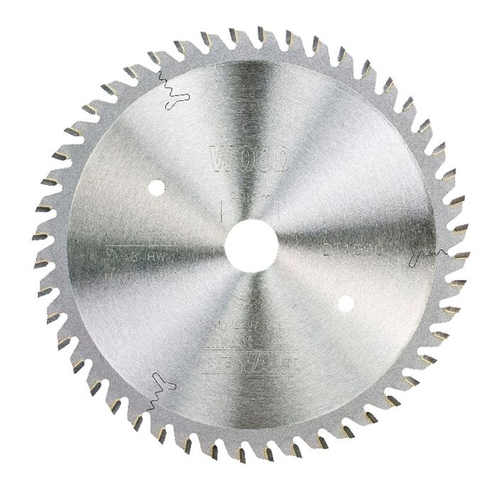 DeWALT Zaagblad 165x20x48t, wisseltand, positie