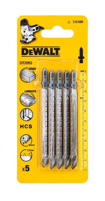 DeWALT Decoupeerzaagblad HCS met neerwaartse